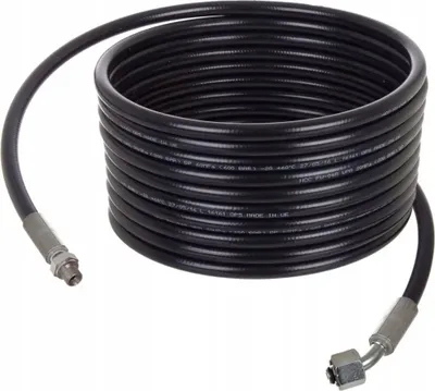 Produktbild von Basic 5 Meter Hochdruckschlauch für Parkside PHD Schlauchtrommel (!) Hochdruckreiniger (M14 Außengewinde - M14 Innengewinde) 200 Bar