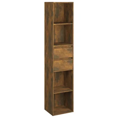 Immagine prodotto di Libreria in rovere fumé 36x30x171 cm materiale a base di legno