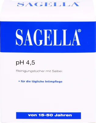 Obrázok produktu pre Sagella čistiace obrúsky, 10 obrúskov