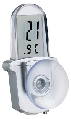 Image de Thermomètre Numérique Extérieur Avec Ventouse