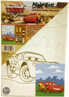 Produktbild von Cars Canvas Schilderen