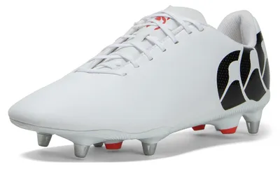 Immagine prodotto di Stivali da rugby Canterbury Speed Raze per uomo, adatti a terreni morbidi, colore bianco, taglia 41.5 EU