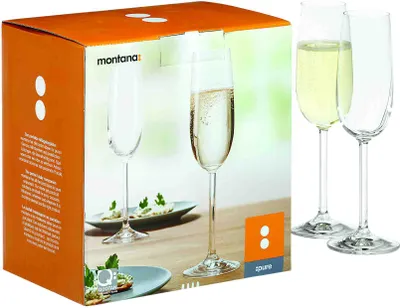 Produktbild von Sektglas Champagnerglas Sektflöte von Gkbd Brands Serie PURE 200 ml