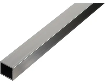 Image de Alberts 472443 Tube carré, aluminium, naturel, 2000 x 30 x 30 mm