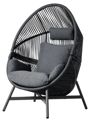 Produktbild von home24 Gartensessel - Eisen / Polyester