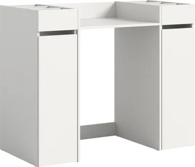 Produktbild von Waschmaschinenumbauschrank >Free< in Weiß - 124x101x60cm (BxHxT)