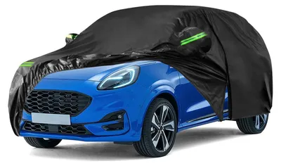 Productafbeelding van Autobeschermhoes, waterdicht en ademend, geschikt voor Ford Puma (2019-2026), biedt volledige bescherming en beschermt tegen stof