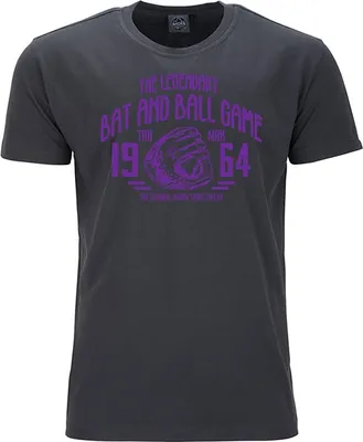 Produktbild von Übergrößen T-Shirt Legandary Ball Game lila AHORN SPORTSWEAR iron grey 5XL