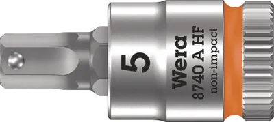 Produktbild von WERA Innensechskant-Steckschlüsseleinsatz SW 5 28 x 12 mm