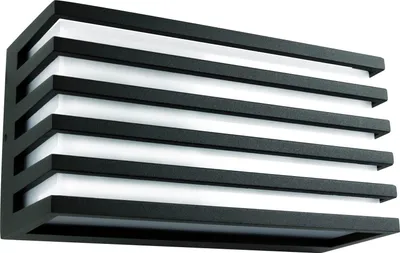 Immagine prodotto di Applique a led  H IP65 applique 3000K bianco caldo, alluminio nero