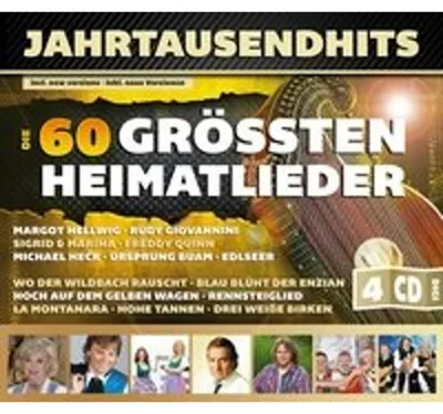 Produktbild von Jahrtausendhits-Die 60 größten Heimatlieder