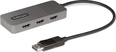 Obrázok produktu pre StarTech.com MST14DP123HD, 0,3 m, DisplayPort, 3 x HDMI, Samec, Samica, USB