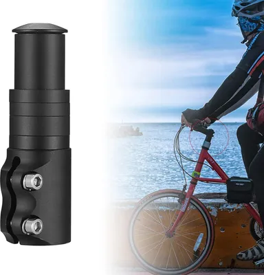Produktbild von Lenkerverlängerung Riser Aluminium 28,6 mm, 1 1/8 Zoll, für Mountainbike, Rennrad