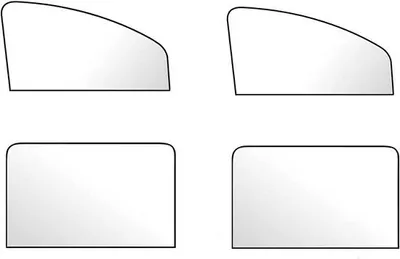 Produktbild von Auto-Sonnenblende Set mit Magnet, UV-Schutz, Hitze-Schutz, Privacy.