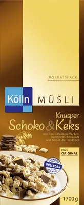 Produktbild von Kölln Schoko und Keks Hafer Müsli Schokolade und Butterkekse 1700g