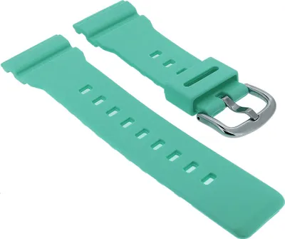 Produktbild von Casio Baby-G Ersatzband | Uhrenarmband Resin grün für BA-111