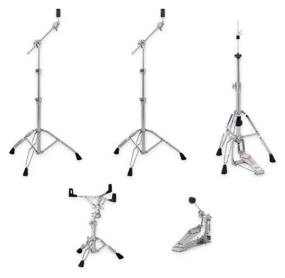 Produktbild von Pearl HWP-934 Schlagzeug-Hardware-Set, Demon-Style Longboard-Pedal, Uni-Lock Tilter, Snarestativ 47-66cm