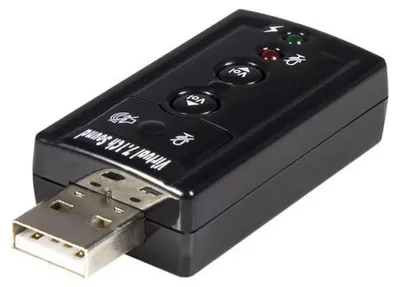 Image de StarTech.com Adaptateur audio USB 7.1 - Carte son USB externe, 7.1 canaux, USB
