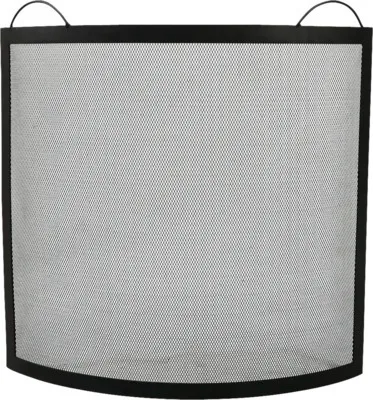 Obrázek produktu pro Ocelová krbová zástěna 66 x 66 cm černá