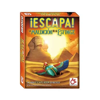Produktbild von Tischspiel ¡Escapa! La Maldición de la Esfinge Mercurio DV0006 (ES)