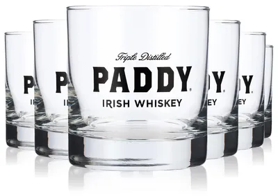 Produktbild von 6x Paddy Whiskey Glas Whiskygläser Gläser 0,3l Tumbler/Becher