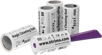 Obrázek produktu pro Čistící váleček TEXI 10 metrů návin + 4 náhradní (celkem 50 m)