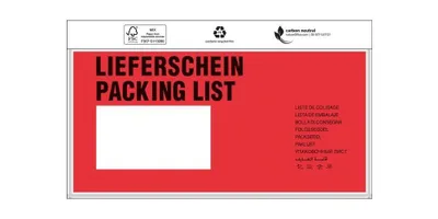 Image de Pochettes pour documents 240x110mm, DIN-longVE1000