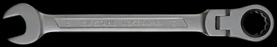 Produktbild von SW-Stahl Ratschen-Ringgabelschlüssel 03530L-18 238mm 38mm 8 4 8.4mm