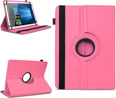 Produktbild von Tablet Tasche für Samsung Galaxy Tab A11 Plus Hülle Schutzhülle 360 Grad DrehbarFarben:Pink