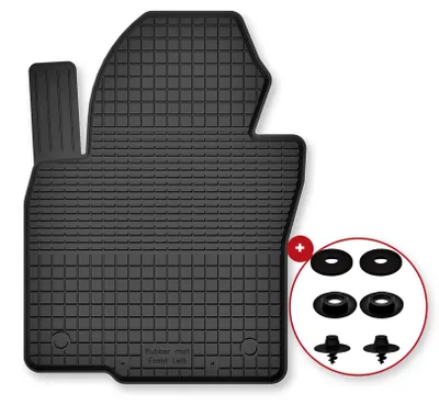Zdjęcie produktu dla Dywanik gumowy kierowcy do Kia Sorento II 2009-2015 (SUV) – czarne, dobierane – Wielganizator Semi-Universal