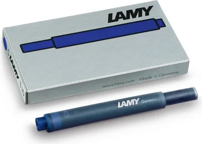 Produktbild von LAMY T10 Tintenpatronen für Füller blau/schwarz 5 St.