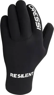 Produktbild von Cressi Resilent Handschuhe 3 Mm Schwarz XL Schwarz XL