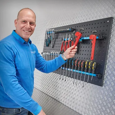 Productafbeelding van Magneetstrip voor gereedschapsbord 55 cm (set van 4 stuks)