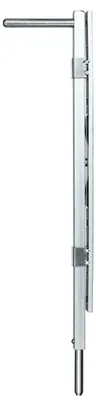 Immagine prodotto di Alberts 410148 Catenaccio Quadro per porte, autobloccante, lunghezza 500 mm, diametro 12 mm