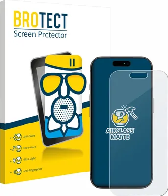 Produktbild von BROTECT Entspiegelungs Schutzglas für Apple iPhone 17 Pro Schutzfolie Panzer Folie Glas Display Schutz matt
