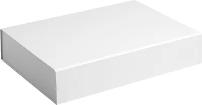 Produktbild von Luxus Geschenkbox, Magnetbox matt plastifiziert WEISS Format 38x27x7cm 5 St.