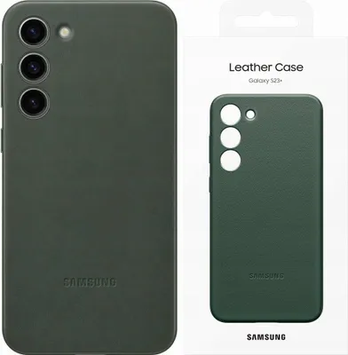 Immagine prodotto di Custodia Leather Case Samsung EF-VS916LGEGWW per Galaxy S23 Plus SM-S916 Verde