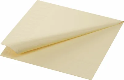Produktbild von Duni ubrousky krémové 33x33cm 3-vrstvé 250 kusů