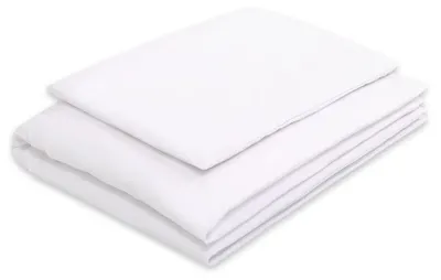 Produktbild von Bobono Bettwäsche-Set 2-teilig Weiß Herzen