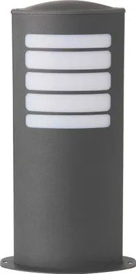 Zdjęcie produktu dla BRILLIANT Todd zewnętrzna lampa bazowa | lampa zewnętrzna | metal/plastik | antracyt | IP44 | bryzgoszczelna | 1x E27 maks. 40 W