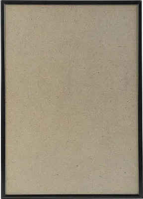 Produktbild von Fotorahmen aus Aluminium Schwarz A4 (21x29,7 cm) Bilderrahmen für Fotos