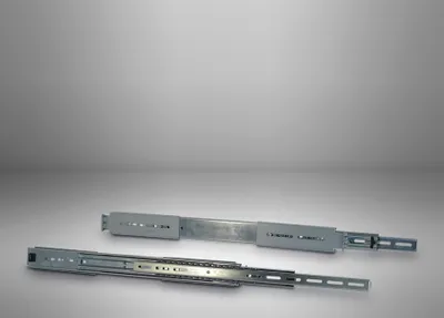 Produktbild von 20" Teleskopschienensatz für IPC-Gehäuse (silber)