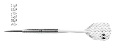 Produktbild von Harrows | Wolfram | Steeldarts | 97% Tungsten | 26g | Natur Silber | Ringed Grip | Dartpfeile Set