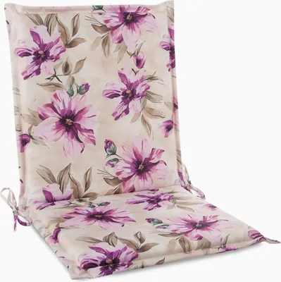 Zdjęcie produktu dla Wodoodporna poduszka na krzesło zewnętrzne GARTEN 29B 45X90X3 kremowo-różowa