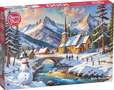 Obrázok produktu pre Puzzle 1000 CherryPazzi Winter Wonderland 31278