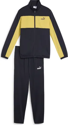Produktbild von Puma Poly Colorblock Trainingsanzug Schwarz 13-14 Years Junge Schwarz 13-14 Years