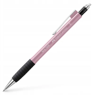 Immagine prodotto di Matita meccanica Faber-Castell GRIP 1345 rosa B 0,5 mm