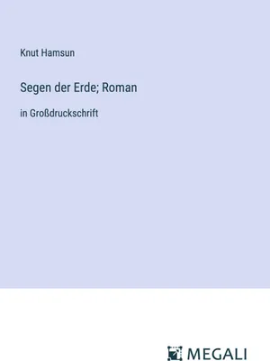 Produktbild von Segen der Erde; Roman
