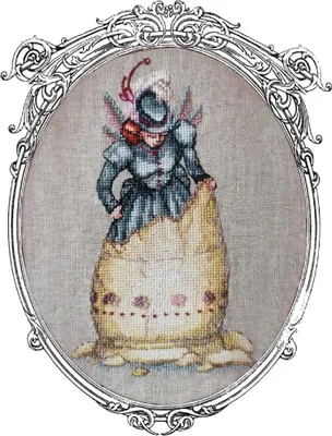 Produktbild von Nimue Kreuzstich Papier-Zählvorlage "Lili", 159-H10G