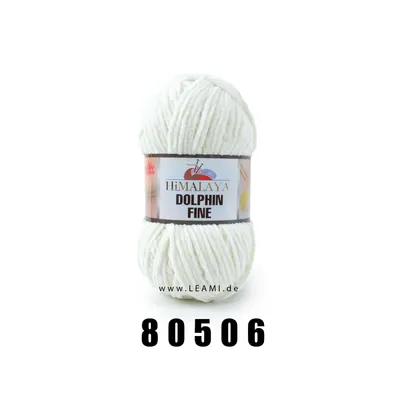 Produktbild von Himalaya Dolphin FINE (100g/175m) 80506 naturweiß